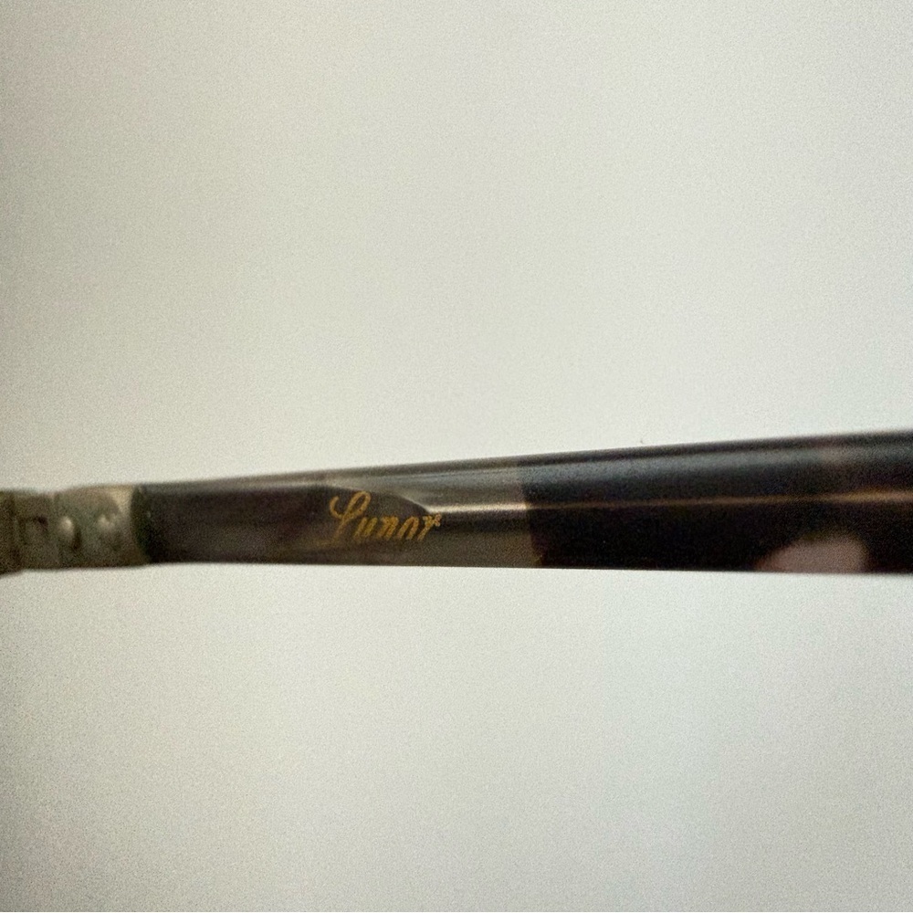 Lunor “Steve Jobs” black havana matte A5 215 round acetate eye glasses - Picture 7 of 7